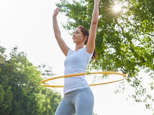 hula hoop fitness divertimento